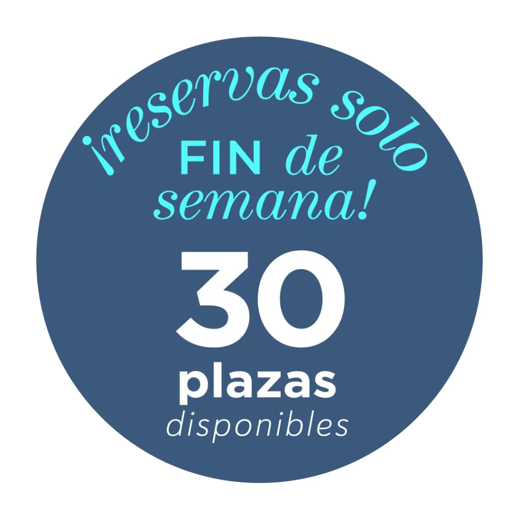 reservas solo fin de semana